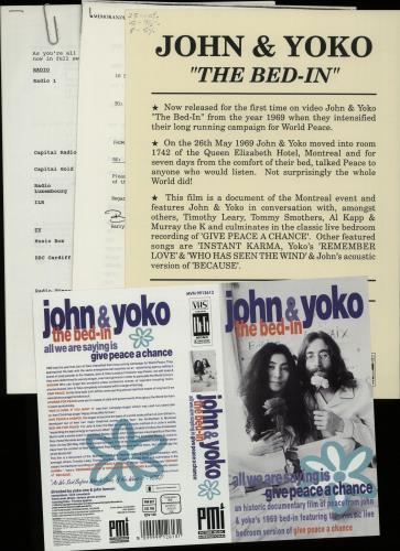 John Lennon Promotional Campaign Material memorabilia UK LENMMPR643617