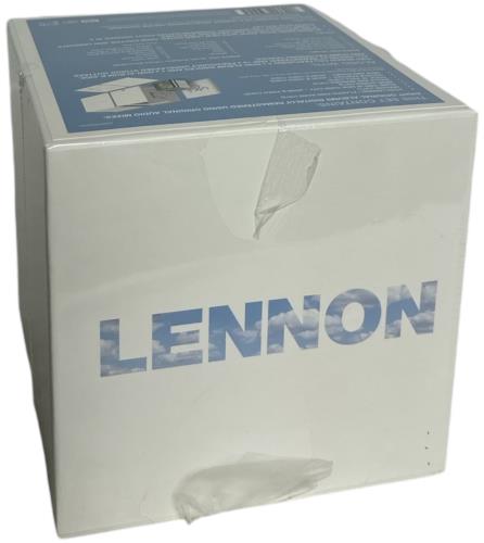John Lennon Signature Box - <i>White Cube</i> - Sealed CD Album Box Set UK LENDXSI518014