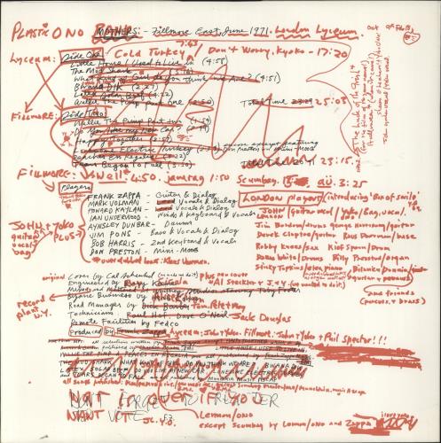 John Lennon Some Time - 1st - Complete 2-LP vinyl record set (Double LP Album) UK LEN2LSO173430