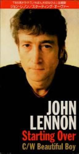 John Lennon Starting Over 3" CD single (CD3) Japanese LENC3ST82884
