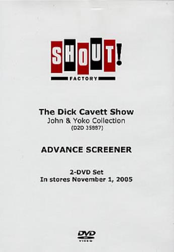 John Lennon The Dick Cavett Show DVD US LENDDTH352226