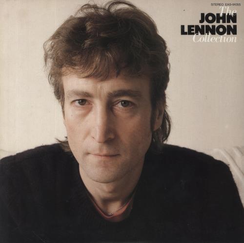 John Lennon The John Lennon Collection + poster vinyl LP album (LP record) Japanese LENLPTH863309