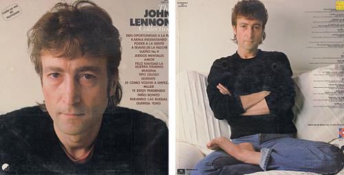 John Lennon The John Lennon Collection vinyl LP album (LP record) Mexican LENLPTH238017