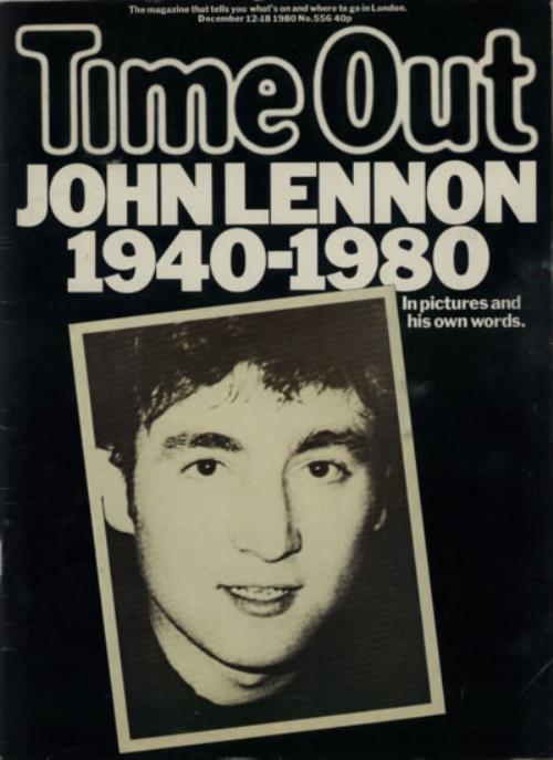 John Lennon Time Out magazine UK LENMATI603524