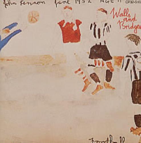 John Lennon Walls & Bridges CD album (CDLP) Japanese LENCDWA246792