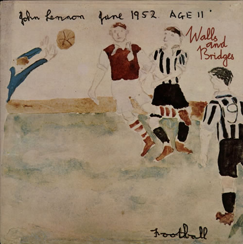 John Lennon Walls And Bridges - 2nd vinyl LP album (LP record) UK LENLPWA593076