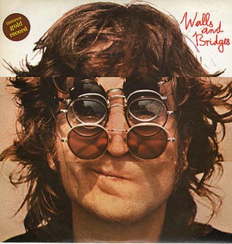 John Lennon Walls And Bridges vinyl LP album (LP record) Israeli LENLPWA293993