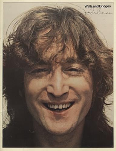 John Lennon Walls And Bridges book UK LENBKWA336470