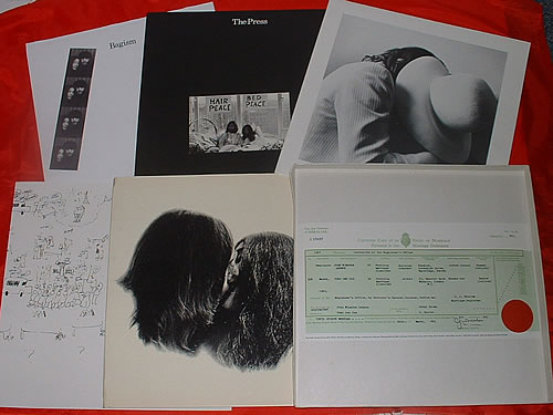 John Lennon Wedding Album box set UK LENBXWE335618