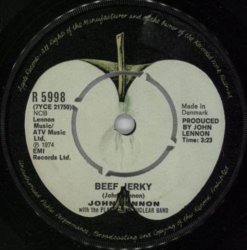 John Lennon Whatever Gets You Thru' The Night 7" vinyl single (7 inch record / 45) Danish LEN07WH754738