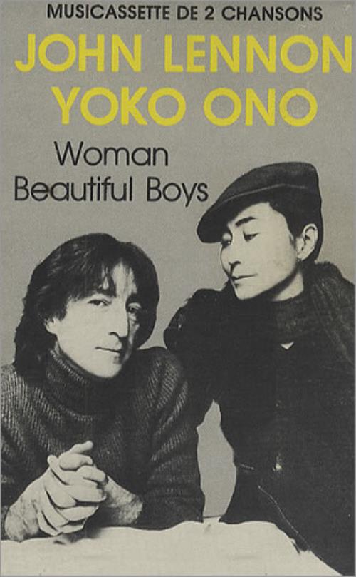 John Lennon Woman cassette single French LENCSWO150108