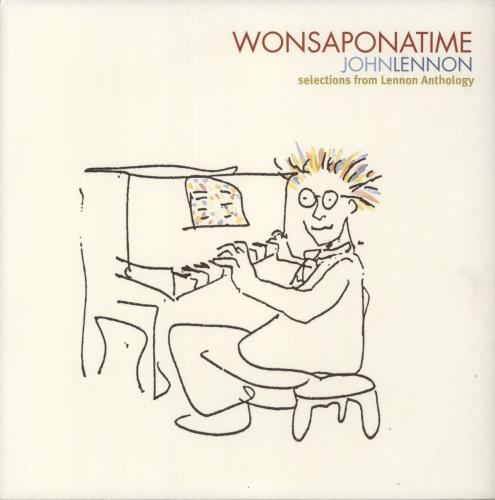 John Lennon Wonsaponatime 2-LP vinyl record set (Double LP Album) UK LEN2LWO129685