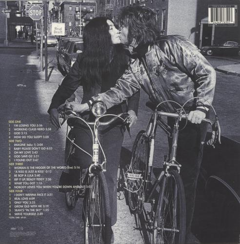 John Lennon Wonsaponatime 2-LP vinyl record set (Double LP Album) UK LEN2LWO129685