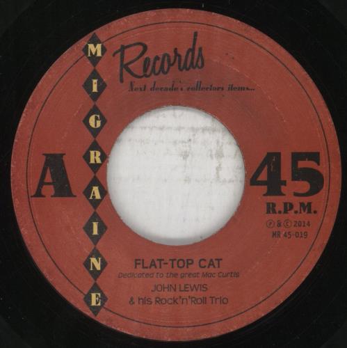 John Lewis [Rockabilly] Flat-Top Cat 7" vinyl single (7 inch record / 45) German 74I07FL851749