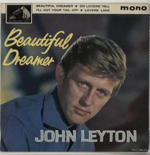 John Leyton Beautiful Dreamer 7" vinyl single (7 inch record / 45) UK LEY07BE688731