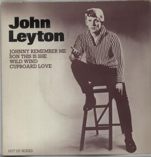 John Leyton Johnny Remember Me EP + p/s 7" vinyl single (7 inch record / 45) UK LEY07JO644164