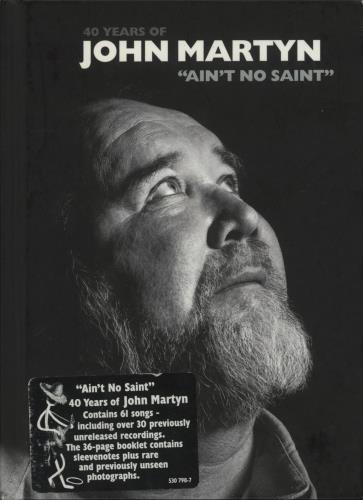 John Martyn Ain't No Saint 4-CD album set UK JMY4CAI444187