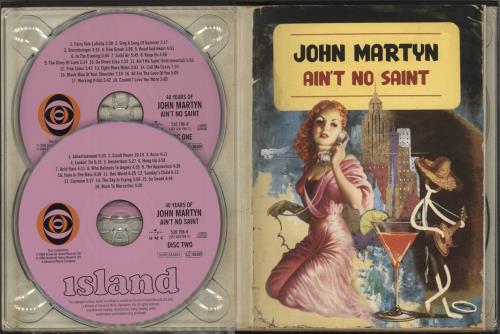 John Martyn Ain't No Saint 4-CD album set UK JMY4CAI444187