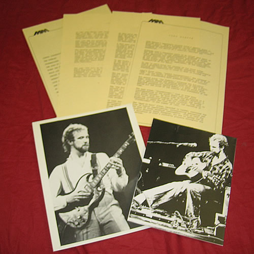 John Martyn John Martyn media press pack UK JMYPPJO340180