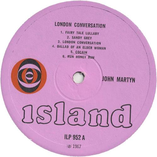 John Martyn London Conversation - 1st vinyl LP album (LP record) UK JMYLPLO449455
