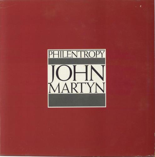 John Martyn Philentropy vinyl LP album (LP record) UK JMYLPPH141737
