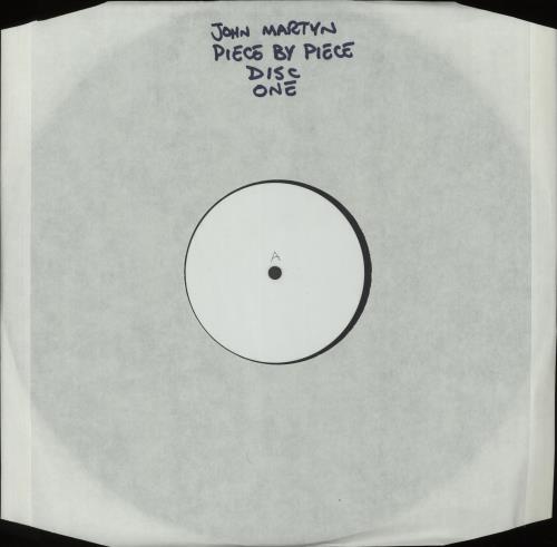 John Martyn Piece By Piece - 180gm - Test Pressing 2-LP vinyl record set (Double LP Album) UK JMY2LPI662469