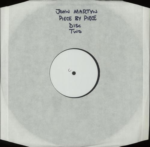 John Martyn Piece By Piece - 180gm - Test Pressing 2-LP vinyl record set (Double LP Album) UK JMY2LPI662469