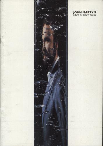 John Martyn Piece By Piece Tour tour programme UK JMYTRPI164990