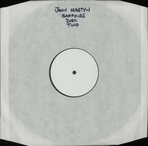 John Martyn Sapphire - 180gm - Test Pressing 2-LP vinyl record set (Double LP Album) UK JMY2LSA662467