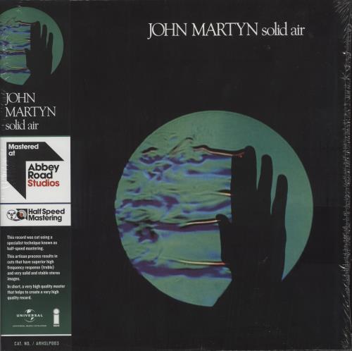 John Martyn Solid Air - Half Speed Mastered - Shrink vinyl LP album (LP record) UK JMYLPSO788354