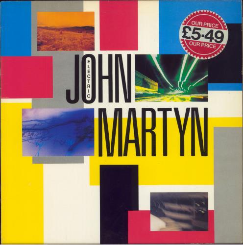 John Martyn The Electric - price stickered p/s vinyl LP album (LP record) UK JMYLPTH826785