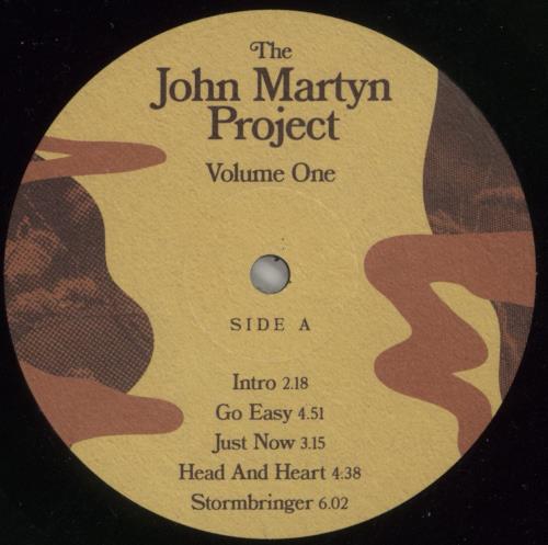John Martyn Volume One - Shrink vinyl LP album (LP record) UK JMYLPVO869422