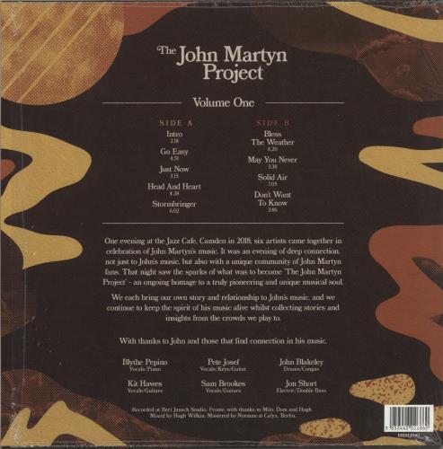 John Martyn Volume One - Shrink vinyl LP album (LP record) UK JMYLPVO869422