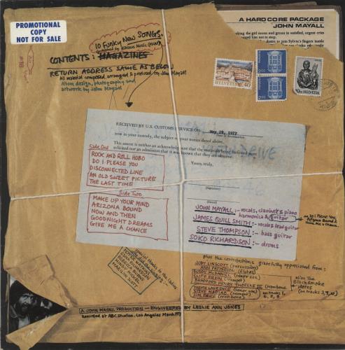 John Mayall A Hard Core Package vinyl LP album (LP record) Dutch JOMLPAH888647