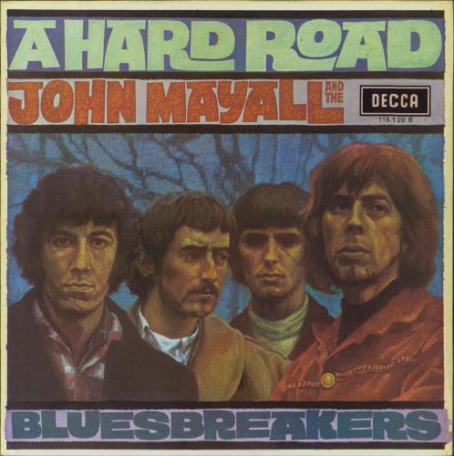 John Mayall A Hard Road vinyl LP album (LP record) French JOMLPAH228972