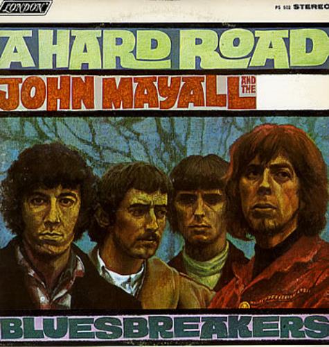 John Mayall A Hard Road vinyl LP album (LP record) US JOMLPAH286111