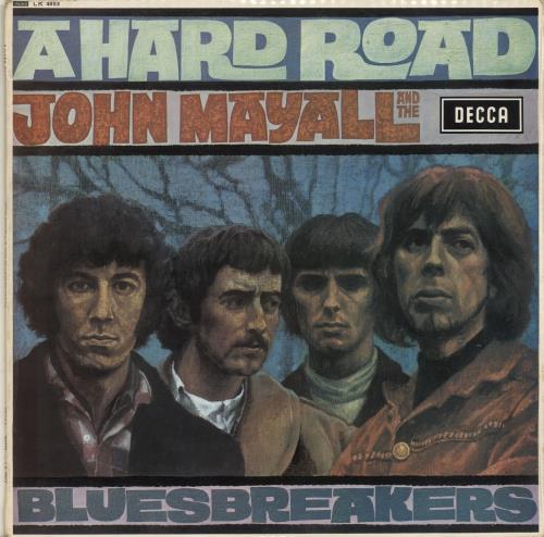 John Mayall A Hard Road vinyl LP album (LP record) UK JOMLPAH661830