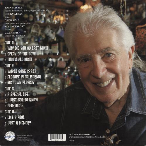 John Mayall A Special Life 2-LP vinyl record set (Double LP Album) US JOM2LAS888712