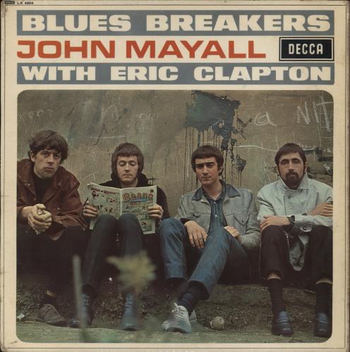 John Mayall Blues Breakers - 1st (B) - Flipback Sleeve - EX vinyl LP album (LP record) UK JOMLPBL858853
