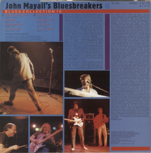 John Mayall Blues Collection 10 vinyl LP album (LP record) German JOMLPBL244394