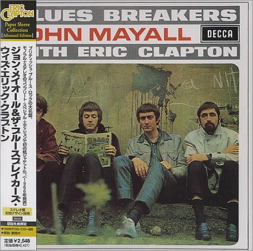 John Mayall Bluesbreakers CD album (CDLP) Japanese JOMCDBL394573