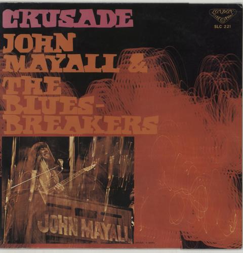 John Mayall Crusade vinyl LP album (LP record) Japanese JOMLPCR136154