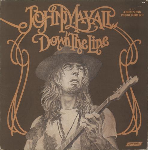 John Mayall Down The Line 2-LP vinyl record set (Double LP Album) US JOM2LDO889392