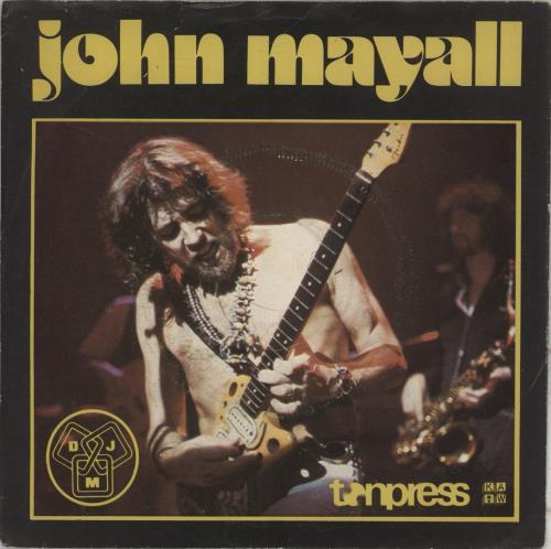 John Mayall Hard Going Up 7" vinyl single (7 inch record / 45) Polish JOM07HA301564