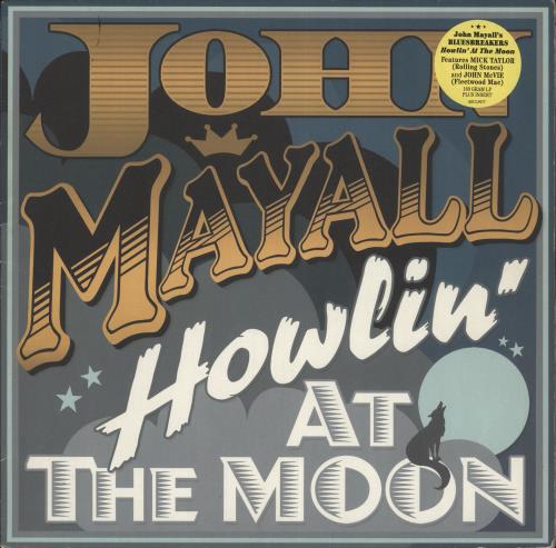 John Mayall Howlin' At The Moon vinyl LP album (LP record) UK JOMLPHO730682