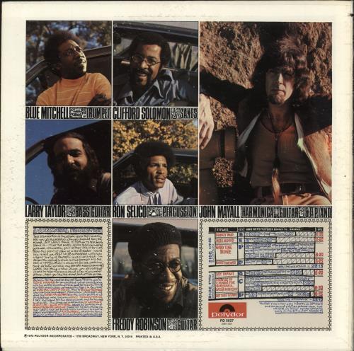 John Mayall Jazz Blues Fusion vinyl LP album (LP record) US JOMLPJA707271