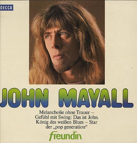 John Mayall John Mayall vinyl LP album (LP record) German JOMLPJO401210