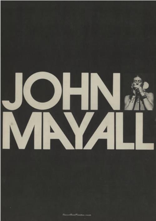 John Mayall John Mayall tour programme Japanese JOMTRJO581067