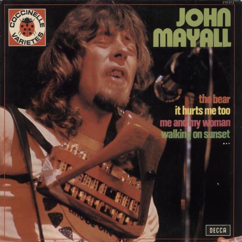 John Mayall John Mayall vinyl LP album (LP record) French JOMLPJO889127