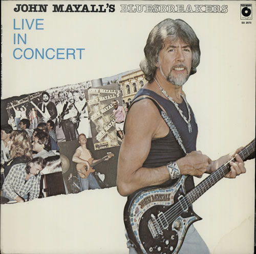 John Mayall Live In Concert vinyl LP album (LP record) Polish JOMLPLI569101